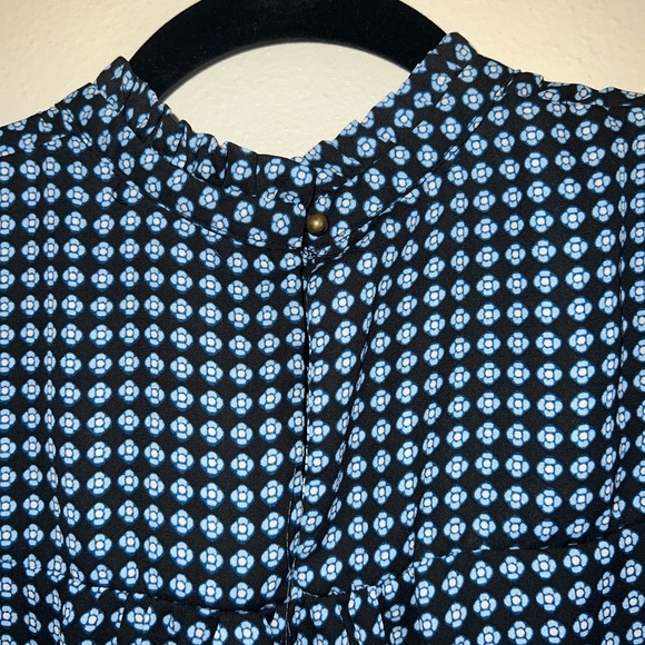 NWOT | Who What Wear | Blue High Neck Top | XXL - Picture 4 of 6